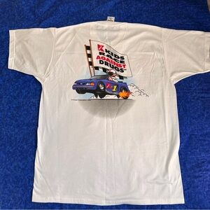 VTG 1998 K Mart Kids Race Against Drugs Promo T Shirt Size XL NEW Cotton